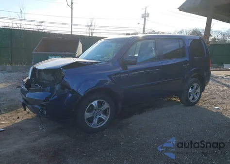 2013 Honda Pilot Ex из США, поврежденный, VIN 5FNYF4H41DB076978